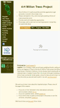 Mobile Screenshot of 4hmilliontrees.org